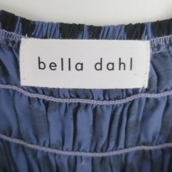 Bella Dahl Lolita Gathered Front Mini Dress S - Picture 8 of 10